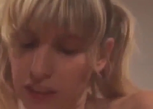 Sneakers-wearing teen fucked by her hung dad